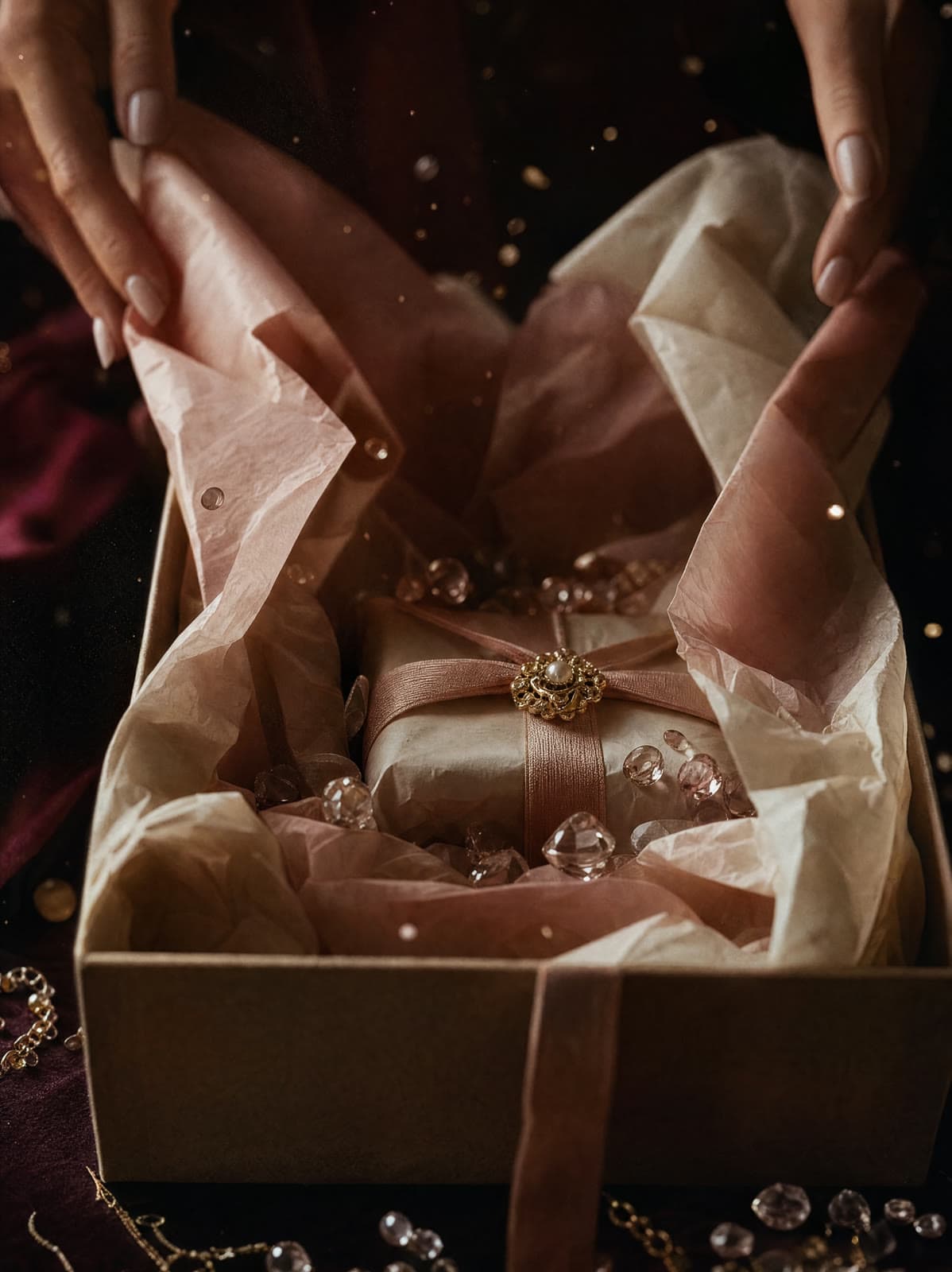 A curated box, unwrapped slowly