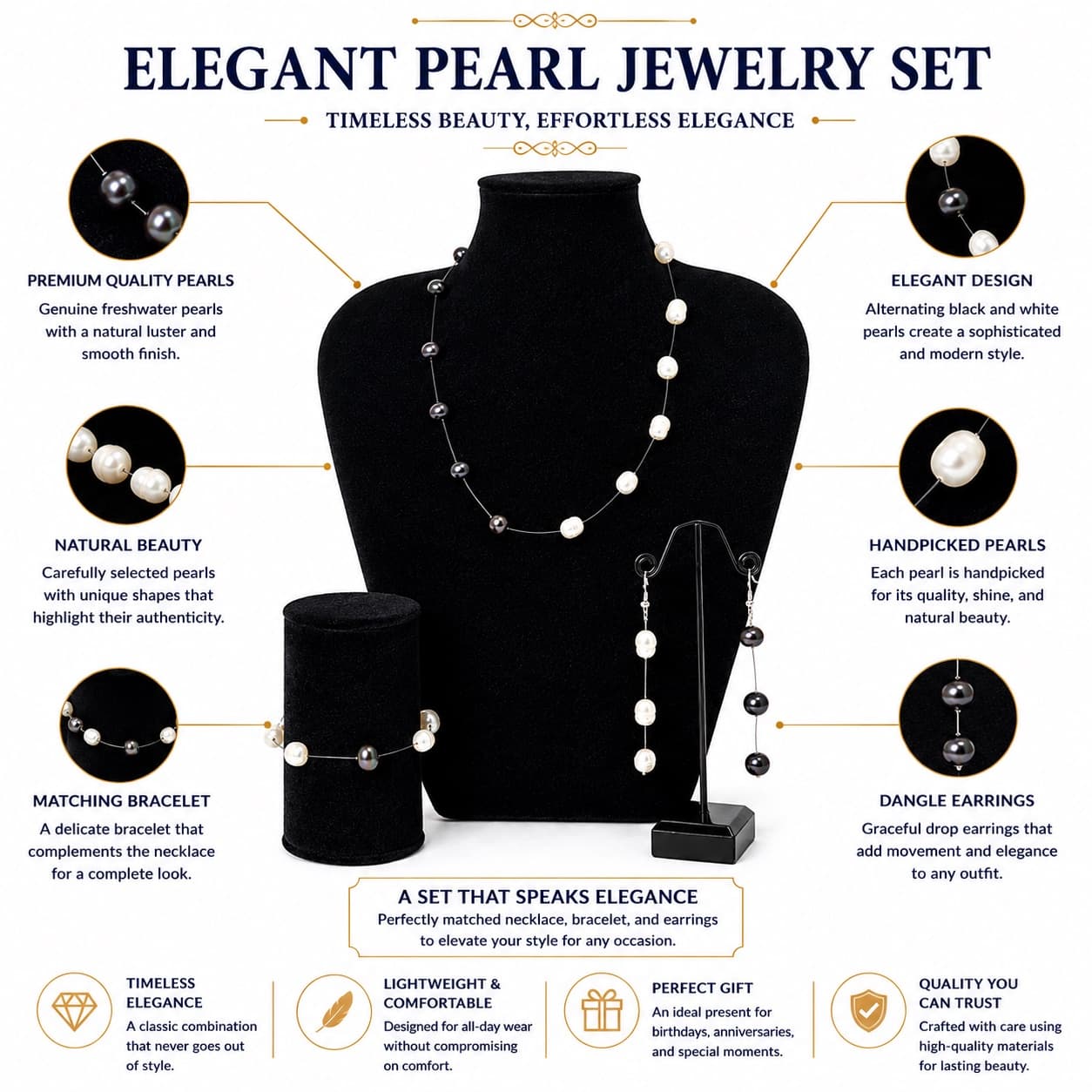 ELEGANT PEARL SET